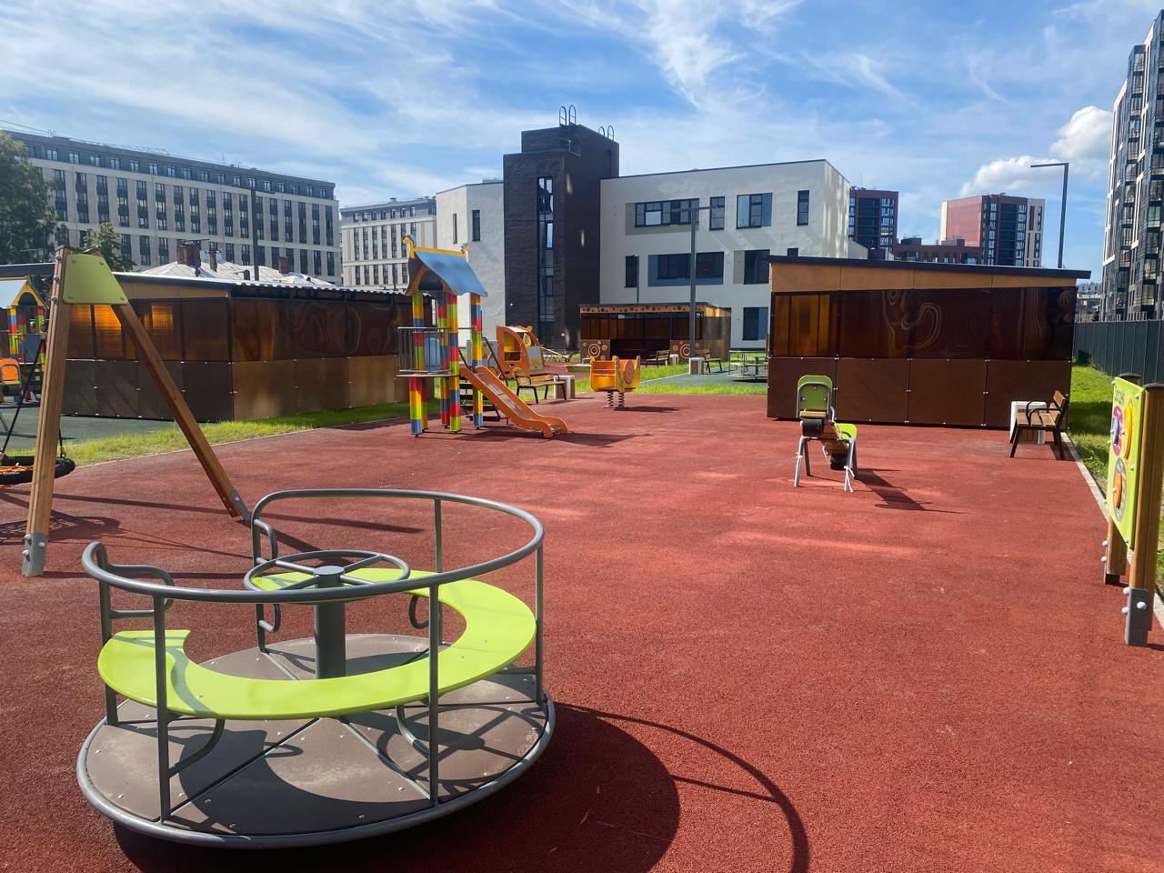 Детская площадка — 5 «Черная речка»