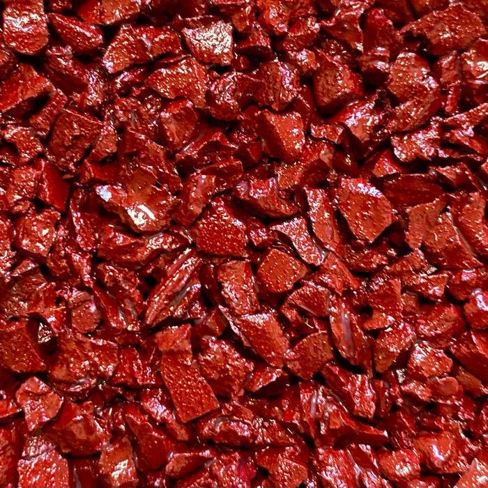 Резиновая крошка. Цвет "Красный"