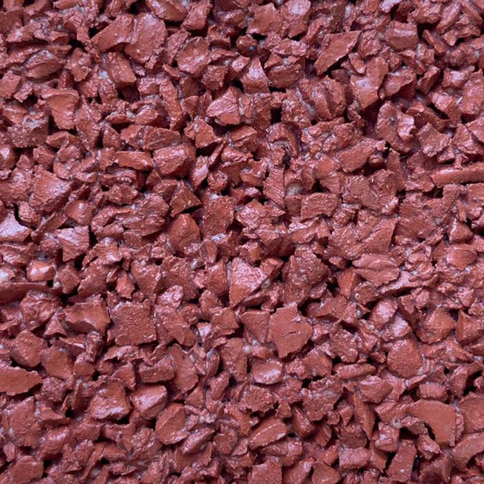 Крошка каучуковая EPDM. Цвет "Терракотовый"