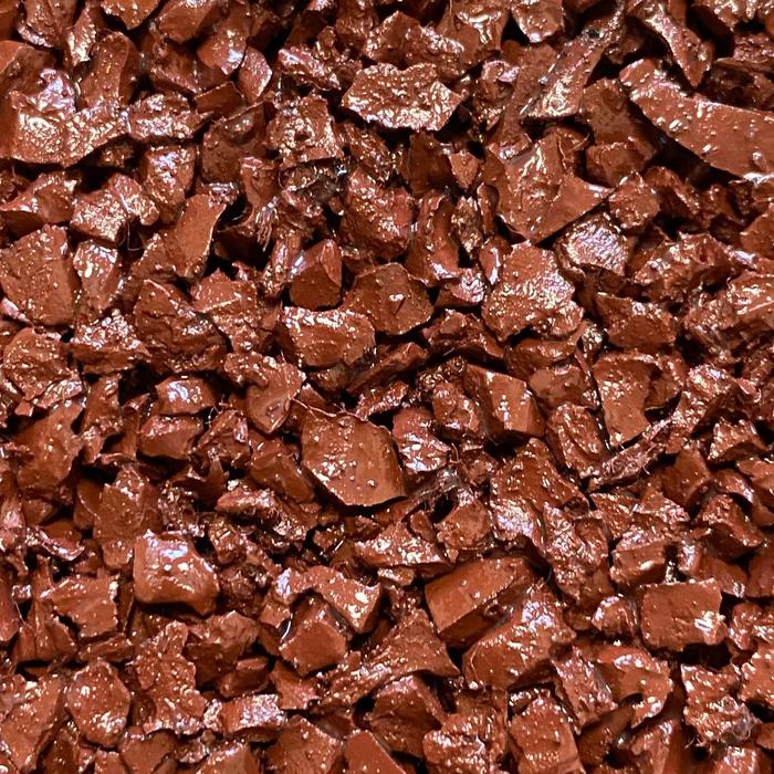 Резиновая крошка. Цвет "Кирпичный"