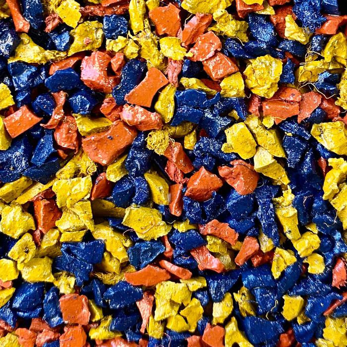 Резиновая крошка. Цвет "Микс2"