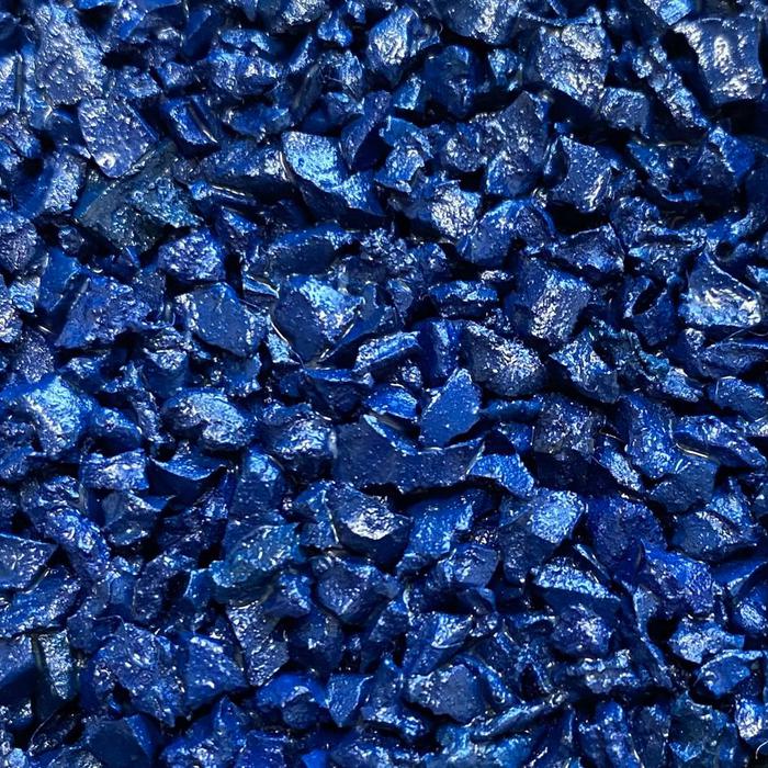 Резиновая крошка. Цвет "Синий"