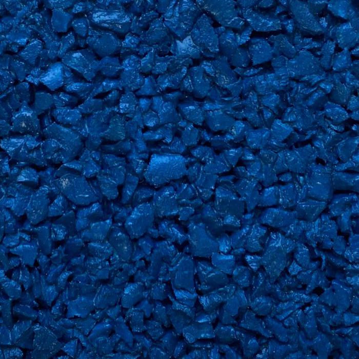 Крошка каучуковая EPDM. Цвет "Тёмно-синий"