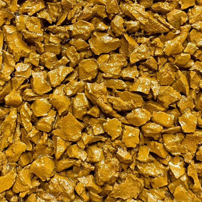 Резиновая крошка. Цвет "Охра"